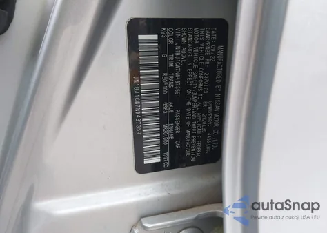 2022 Nissan Rogue Sport Sl Awd Xtronic Cvt z USA, uszkodzony, nr VIN JN1BJ1CW7NW487359